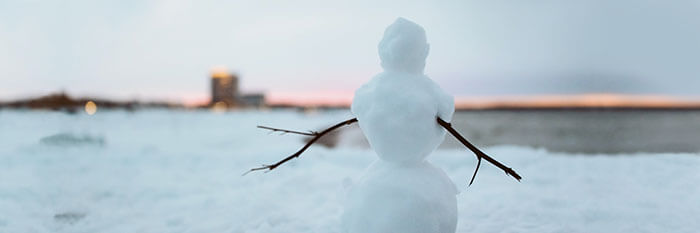 Astronaut floating in black space